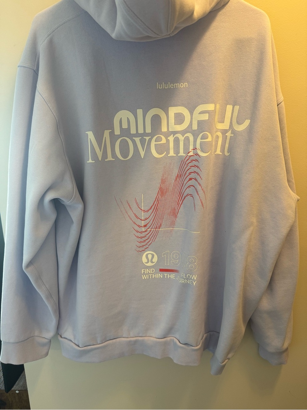 lululemon athletica Men’s Mindful Movement Lavender Hoodie